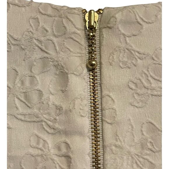 Just Taylor White Eyelet Fit n Flare Dress Size 10 - Picture 5 of 8